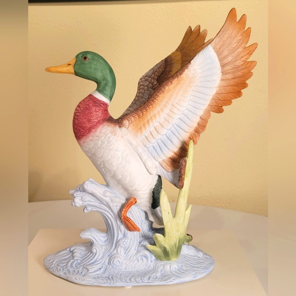 Vintage Lotus Duck Figurine